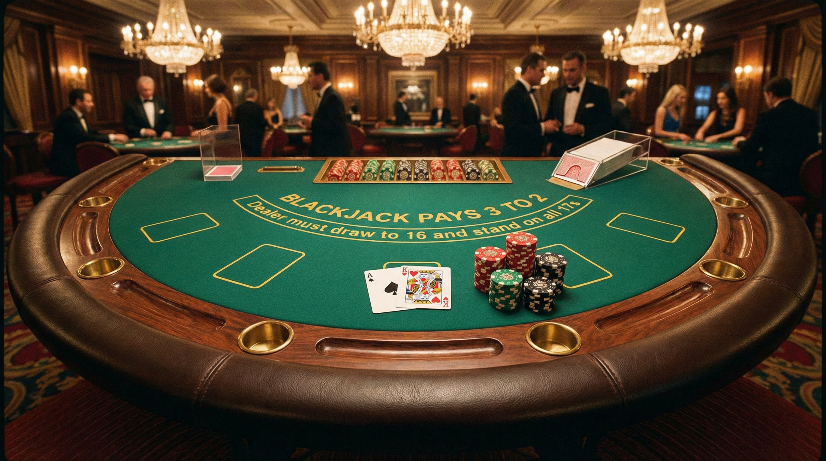 财神捕鱼21点游戏桌